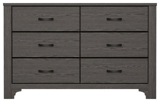 Carroll Stone Brown 6-Drawer Dresser