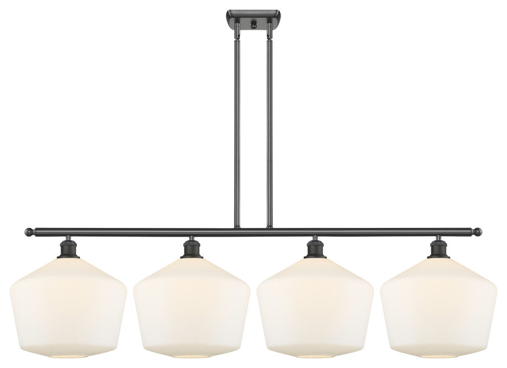 Innovations 516-4I-OB-G651-12 4-Light Island Light, Oil Rubbed Bronze