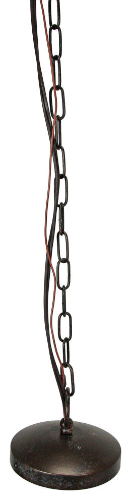 Rust Finish Farmhouse Hardwired Pendant Light Indoor Chandelier Fixture Lamp