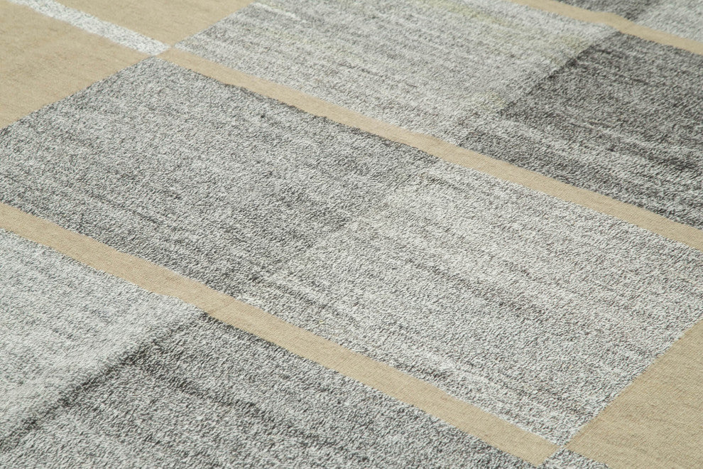 Rug N Carpet - Handwoven Turkish 10' 2'' x 13' 9'' Flatweave Wool Kilim Rug