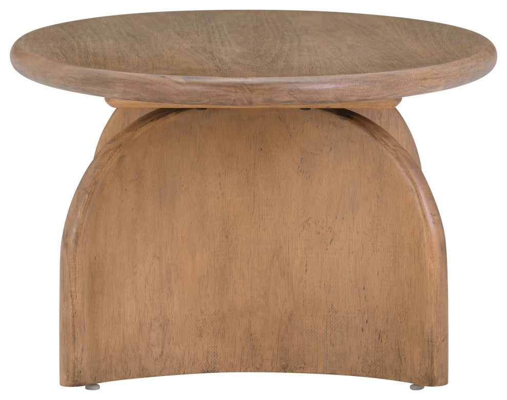 Sofia Cognac Wooden Coffee Table