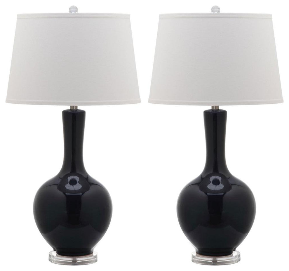 Blanche 32-Inch H Gourd Lamp, Lit4148A-Set2