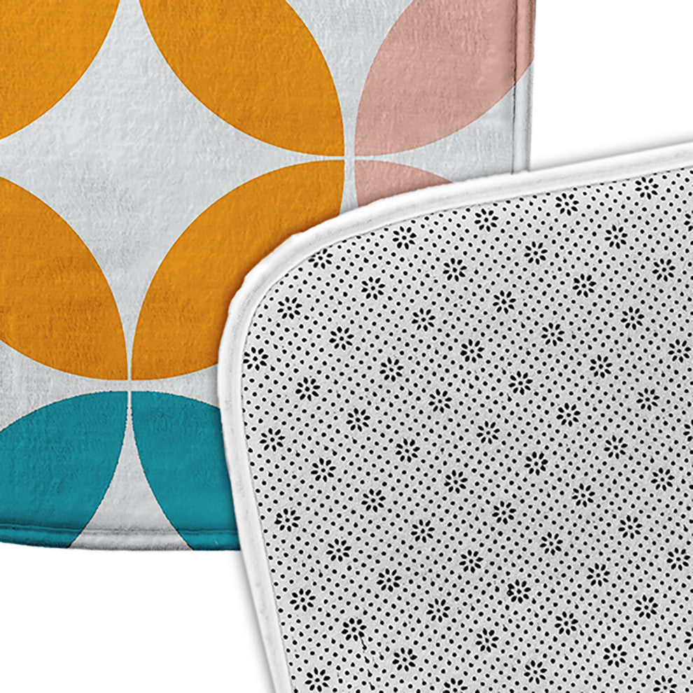 34" x 21" Eye Opener Bathmat, Ocean Green