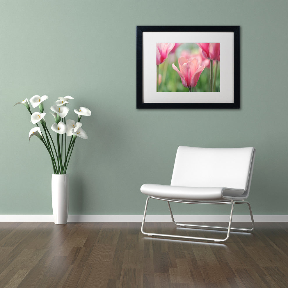 Cora Niele ''Tulip Mirella'' Matted Framed Art
