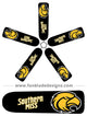 University of Southern Mississippi Fan Blade Covers, Set of 5