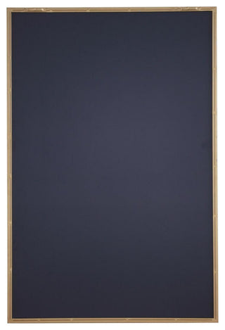 Elegant Eternity Metal Frame Rectangle Mirror 28 Inch Brass
