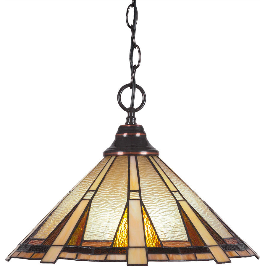 Pendants, 16" Zion Tiffany Glass