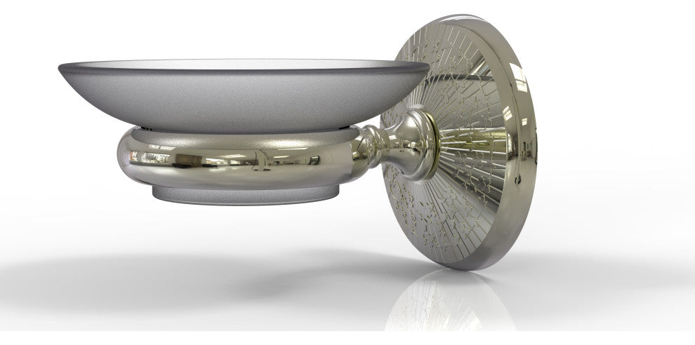 Monte Carlo Wall Mounted Soap Dish, Polished Nickel