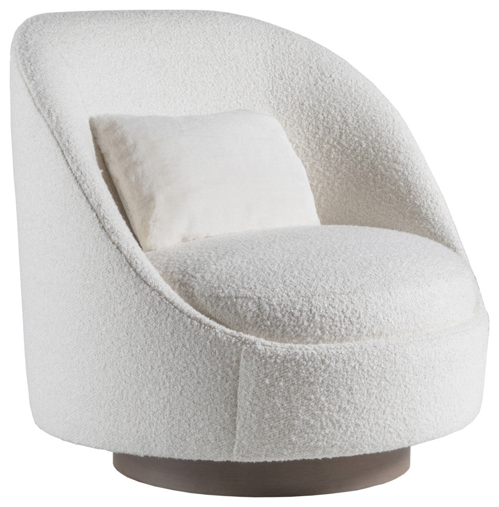 Genevieve Swivel Chair White