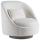 Genevieve Swivel Chair White