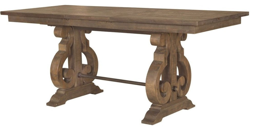 Magnussen Willoughby Rectangular Counter Table in Weathered Barley