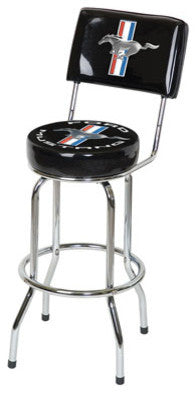 Mustang Bar Stool With Backrest