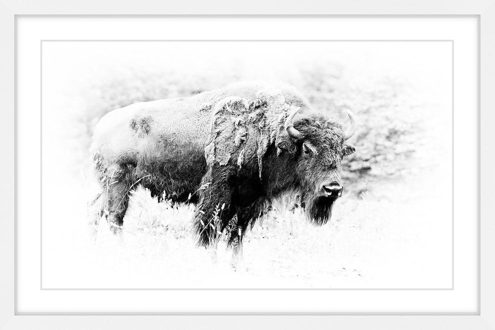 Marmont Hill, "Burly Beast" Framed Painting Print, 18x12