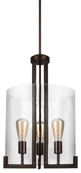 Generation Lighting Lighting 3-Light Hall/Foyer, Burnt Sienna