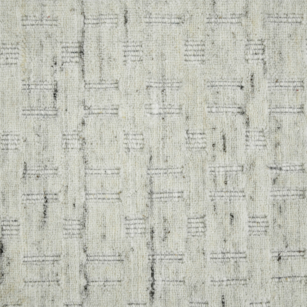 Houston Aliya Area Rug, White, 3'6" x 5'6", Geometric