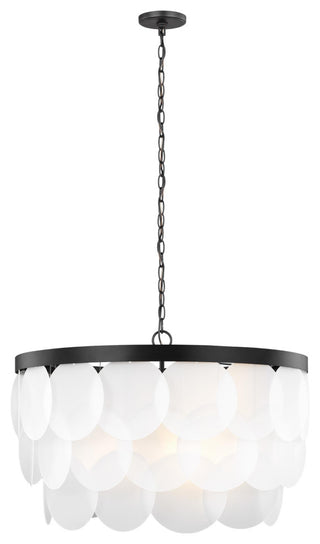 Mellita 8-Light Pendant, Midnight Black