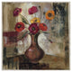 "Poppies in a Copper Vase II" Digital Paper Print by Silvia Vassileva, 20"x20"