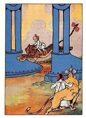The Tiger Went Next - Framed Paper Poster 20" x 30"