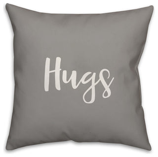 Hugs 16x16 Throw Pillow