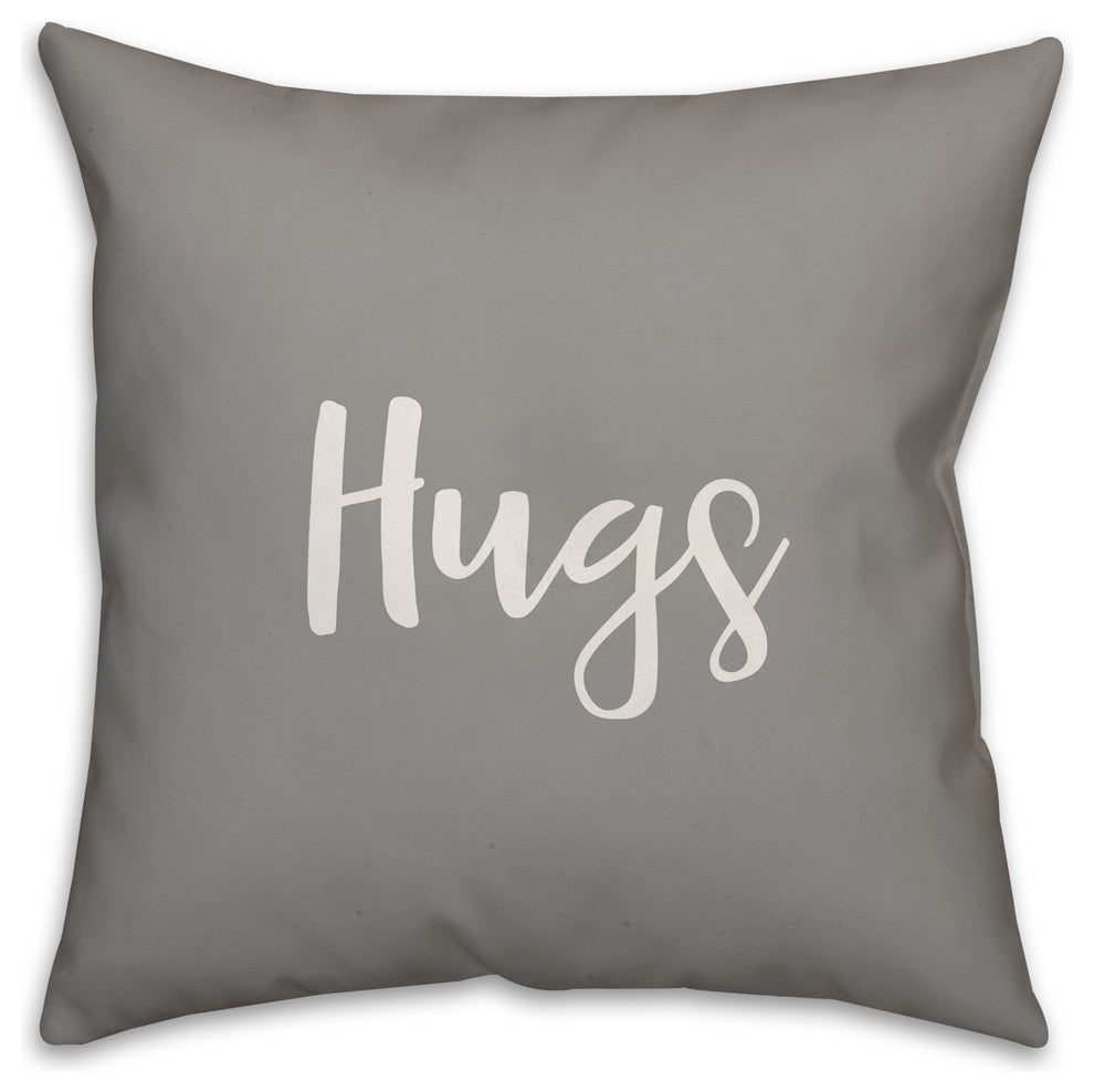 Hugs 16x16 Throw Pillow