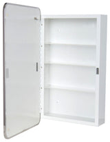 Round Corner Series Right Hinged Medicine Cabinet, 16"x28"
