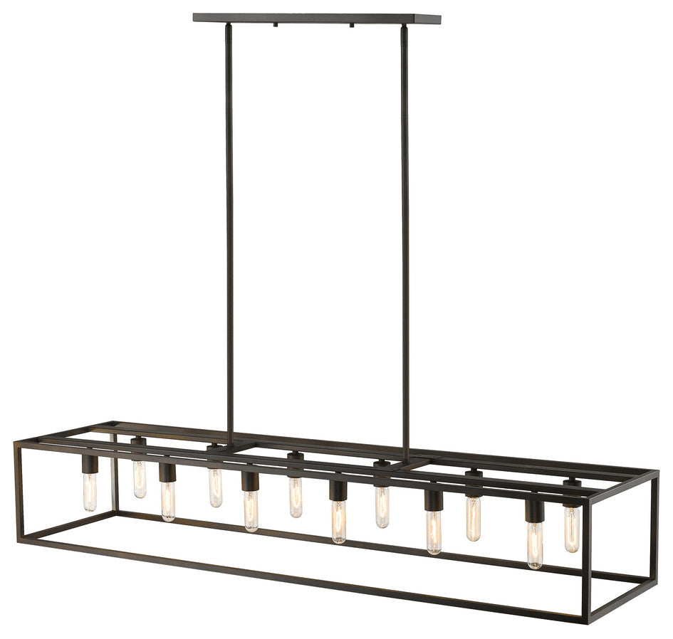 Cobar 12-Light Oil-Rubbed Bronze Island Pendant