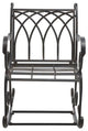 Safavieh Medrano Rocking Chair, Black Rust