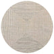 Ahgly Company Indoor Round Mid-Century Modern Area Rugs, 4' Round