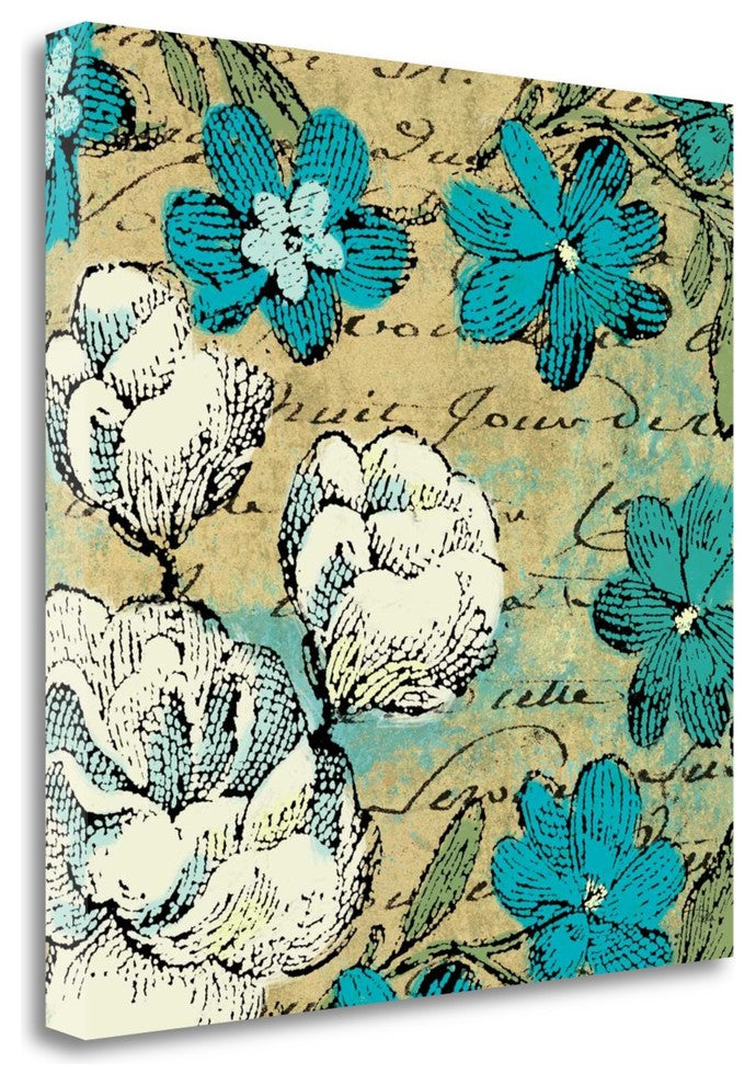 "Poetique II" By Pela, Giclee Print on Gallery Wrap Canvas, Ready to Hang