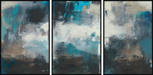 Umbra IV Triptych, Set of 3, 24x36 Panels