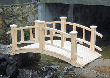Winchester Cedar Wood Bridge, 28"W x 26"H x 60"L
