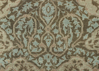 Turkish-knotted Ankara Izabella Brown Runner 3'0"x9'8"