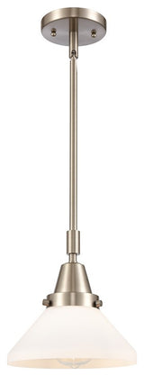 Innovations Lighting 447-1S-SN-G4471-LED Caden 1 Light 8" Mini Pendant