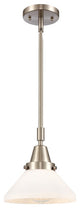Innovations Lighting 447-1S-SN-G4471-LED Caden 1 Light 8" Mini Pendant