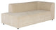Parla Almond Fabric  Modular Sofa Chaise Left