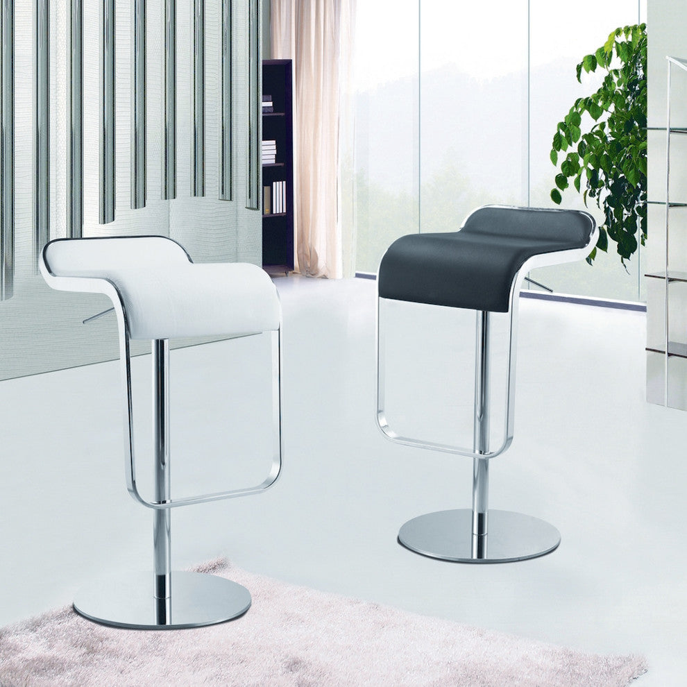 Modern Classics Lem Bar Stool Chair, White