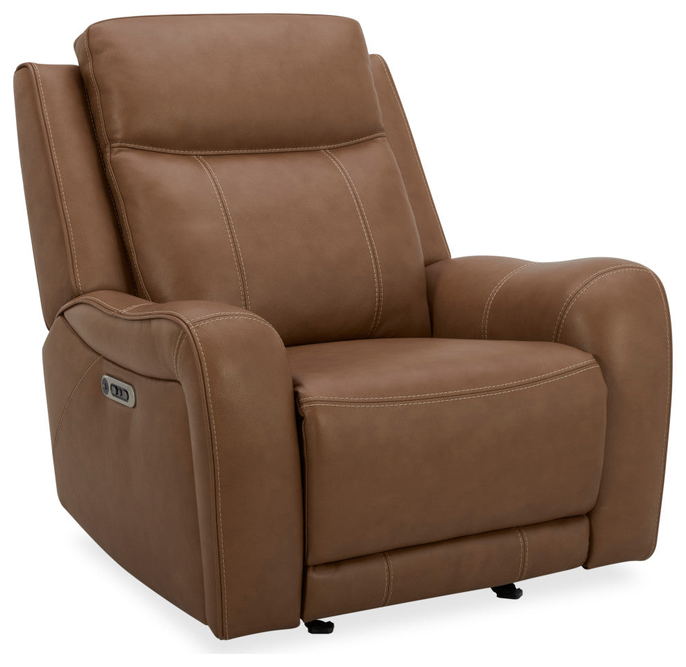 Haywood Butternut Power Reclining Sofa and Two Recliners
