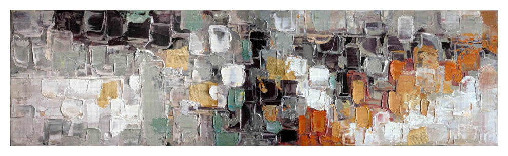 Contemporary Sector Wall Dcor - Multicolor