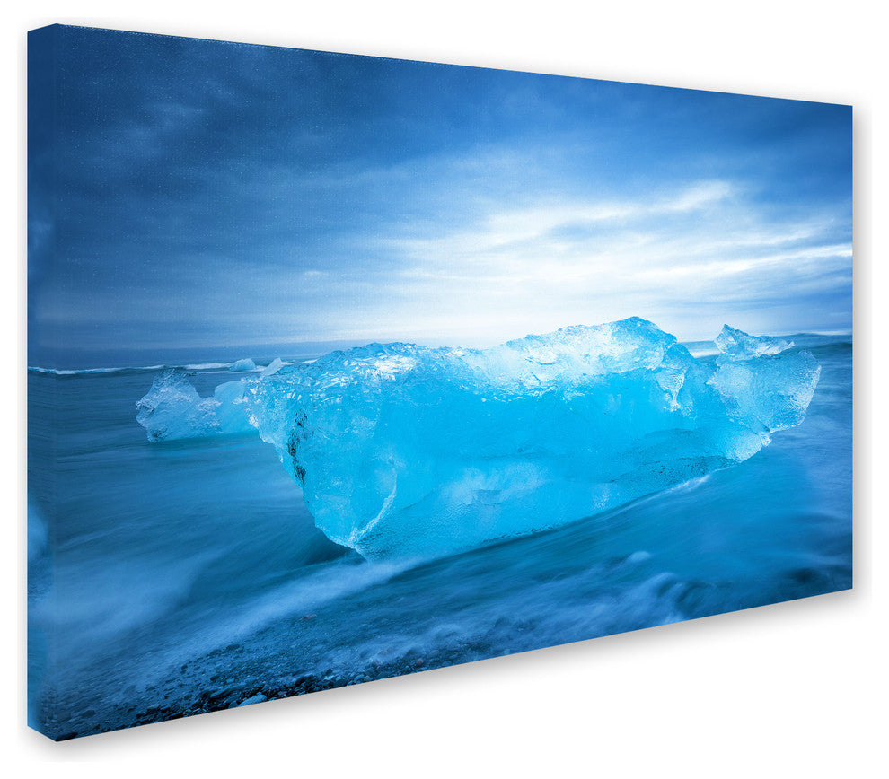 Philippe Sainte-Laudy ''Blue Transparency'' Canvas Art