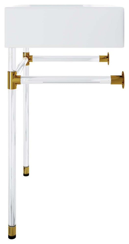 Sink Vanity Cabinet, Wall Mount, White, Ceramic, Stainless, Modern, Bathroom