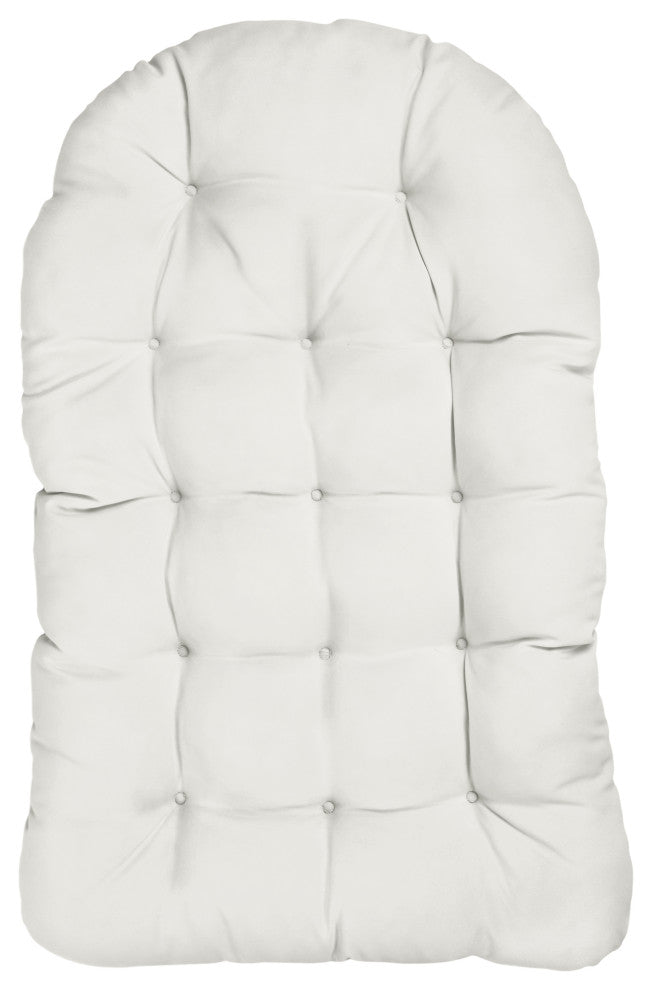 Sunbrella Egg Chair Cushion, Canvas Natural