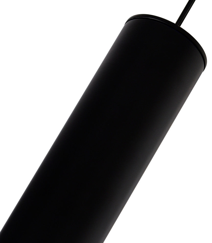 Lena LED Integrated Mini Pendant With Black Finish