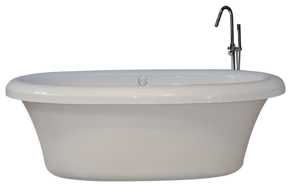 Bello 79"x39" Free Standing Soaker Tub Only