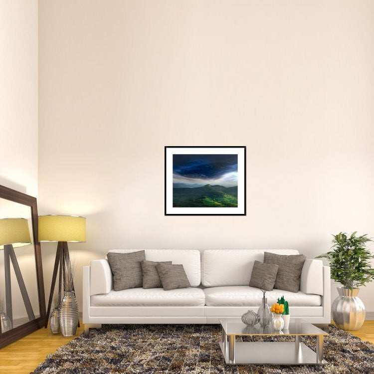 "Westalb" Framed Digital Print by Franz Schumacher, 38"x32"