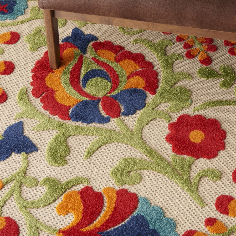 7 x 10 Mediterra Indoor Outdoor Area Rug
