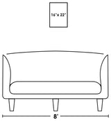 Woman's Lines, 16 x 22