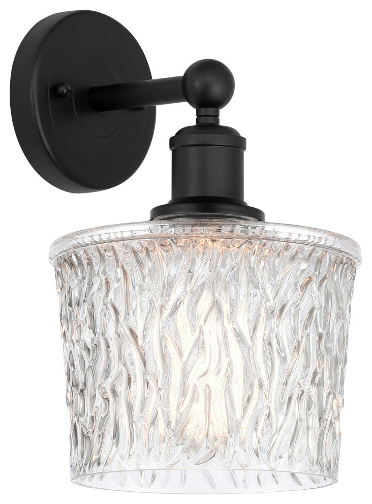 Innovations 616-1W-BK-G402 Niagra 1 Light 6.5" Sconce, Matte Black