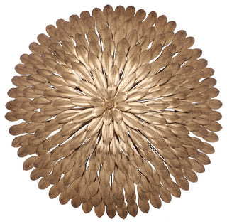 Broche 6 Light Antique Gold Ceiling Mount