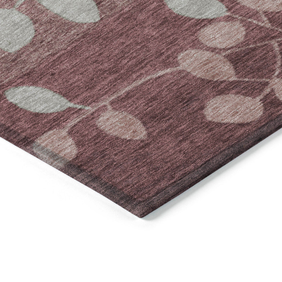Machine Washable Indoor/Outdoor Chantille ACN1900 Blush 10' x 14' Rug