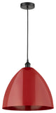 Innovations 616-1P-BK-MBD-16-RD-LED 1-Light Mini Pendant, Matte Black